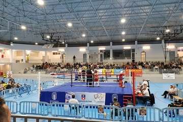 El boxeo volvió a Telde con una velada en el Pabellón Juan Carlos Hernández (Foto TA)